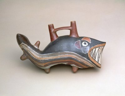 Killerwal-Gefäß, Peru, 100 v. Chr.-600 n. Chr. von Nazca Culture
